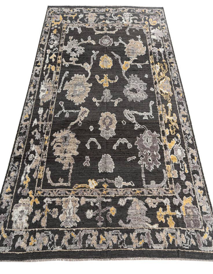 Detail image of 8' x 10' 3 Hand Knotted Moroccan Wool Rug