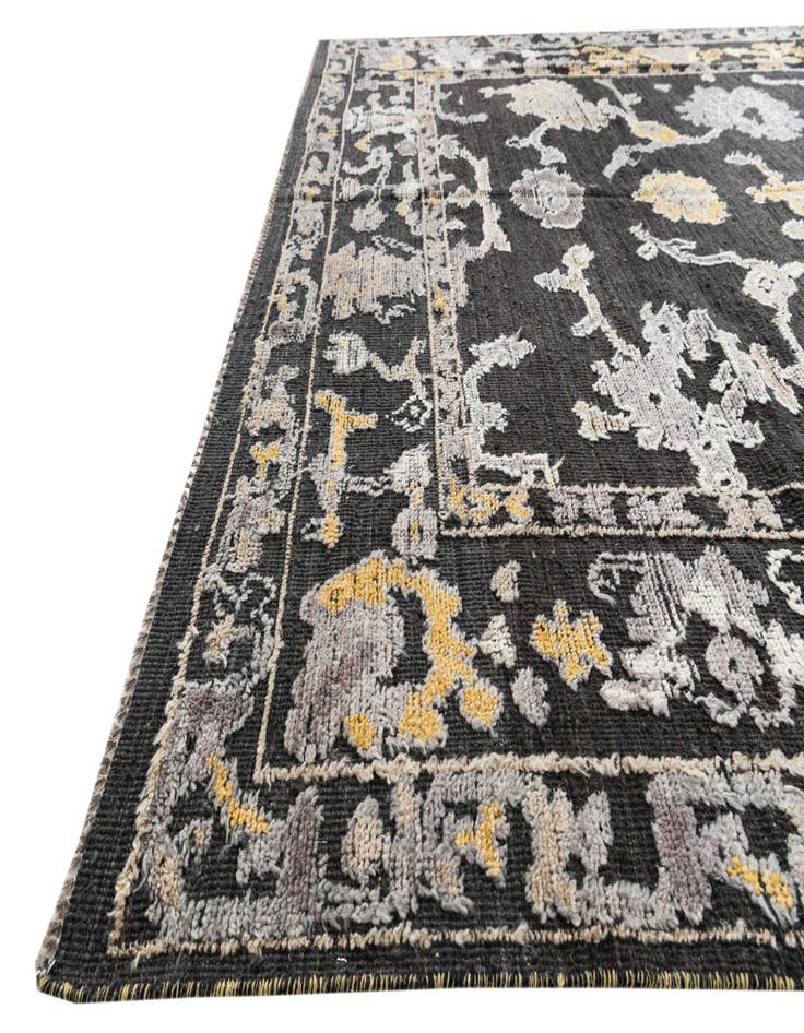 Detail image of 8' x 10' 3 Hand Knotted Moroccan Wool Rug