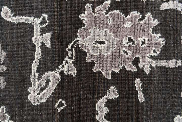 8' x 10' 3 Hand Knotted Moroccan Wool Rug