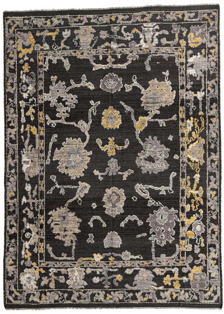 8' x 10' 3 Hand Knotted Moroccan Wool Rug