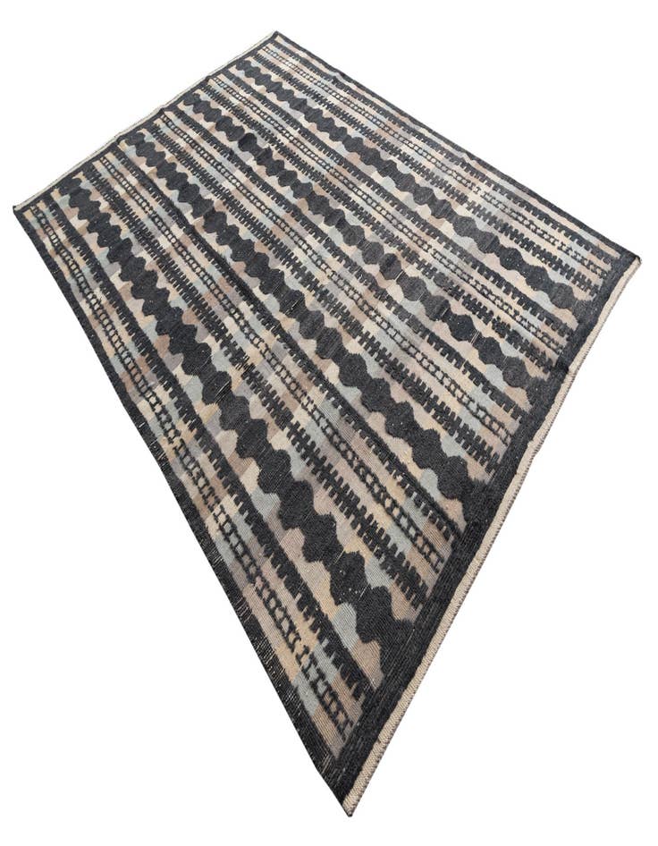 Detail image of 7' 9 x 10' 6 Hand Knotted Moroccan Wool Rug