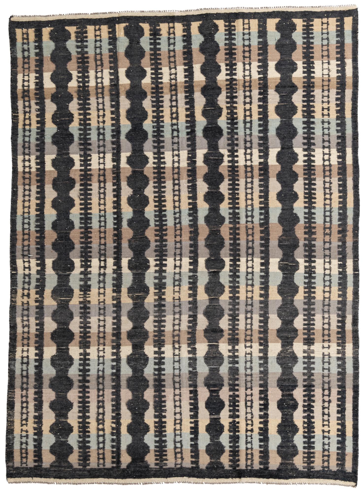 7' 9 x 10' 6 Hand Knotted Moroccan Wool Rug