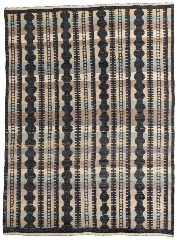 Detail image of 7' 9 x 10' 6 Hand Knotted Moroccan Wool Rug