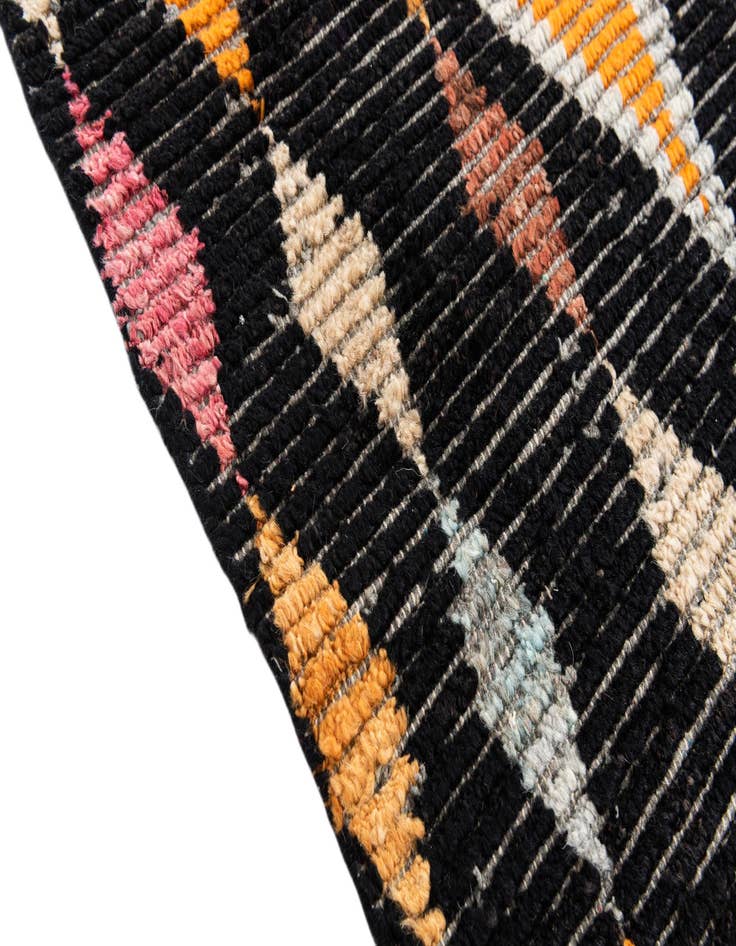 Detail image of 4' 9 x 6' 8  Hand Knotted Moroccan Wool Rug