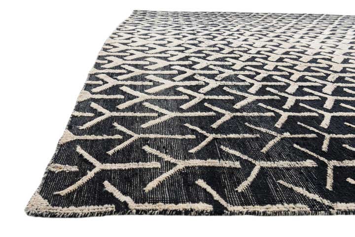 9' 1 x 11' 10 Hand Knotted Moroccan Wool Rug