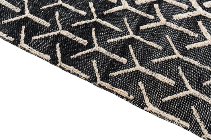 Detail image of 9' 1 x 11' 10 Hand Knotted Moroccan Wool Rug