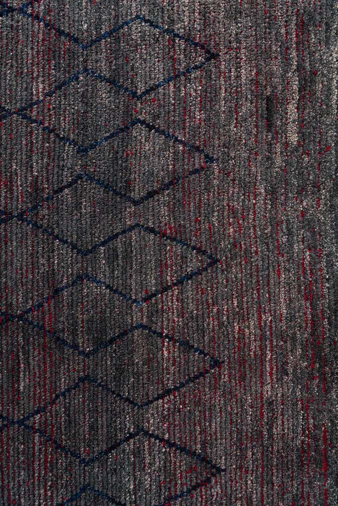 9' 6 x 11' 6 Hand Knotted Moroccan Wool Rug