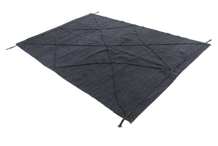 5' 5 x 8' Hand Knotted Moroccan Wool Rug