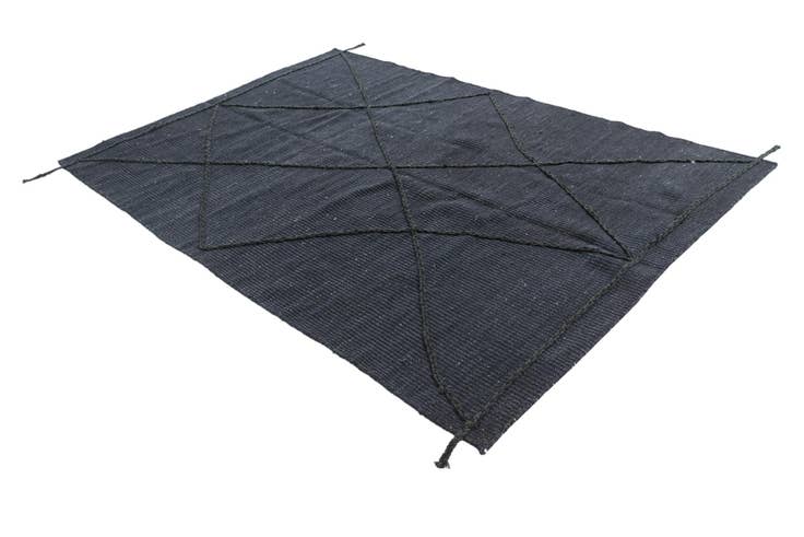 Detail image of 5' 5 x 8' Hand Knotted Moroccan Wool Rug