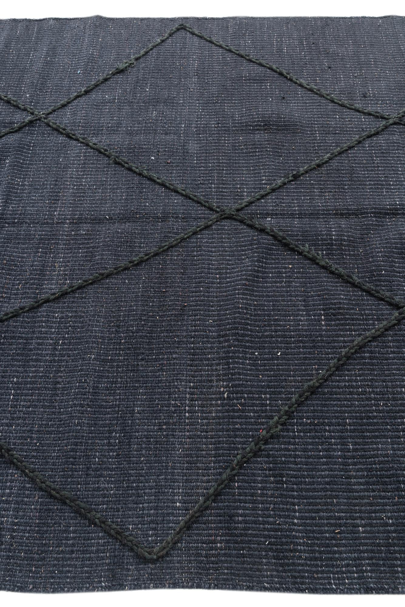 5' 5 x 8' Hand Knotted Moroccan Wool Rug