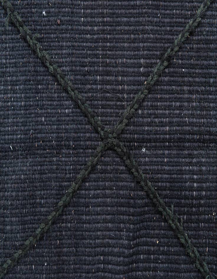 Detail image of 5' 5 x 8'  Hand Knotted Moroccan Wool Rug