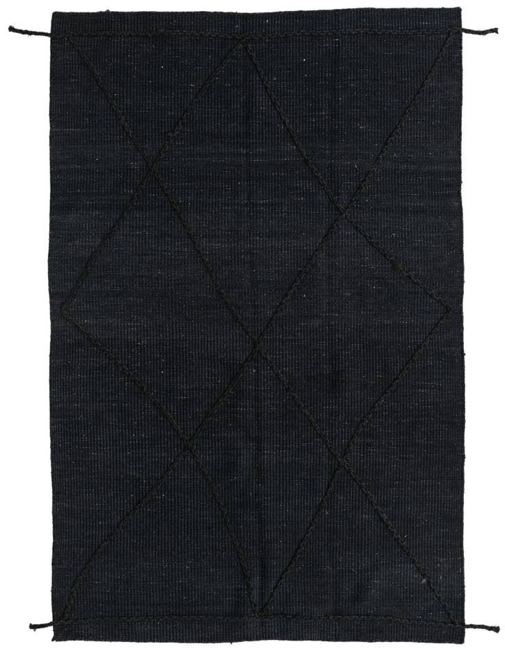 Detail image of 5' 5 x 8' Hand Knotted Moroccan Wool Rug