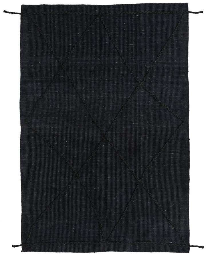 5' 5 x 8' Hand Knotted Moroccan Wool Rug