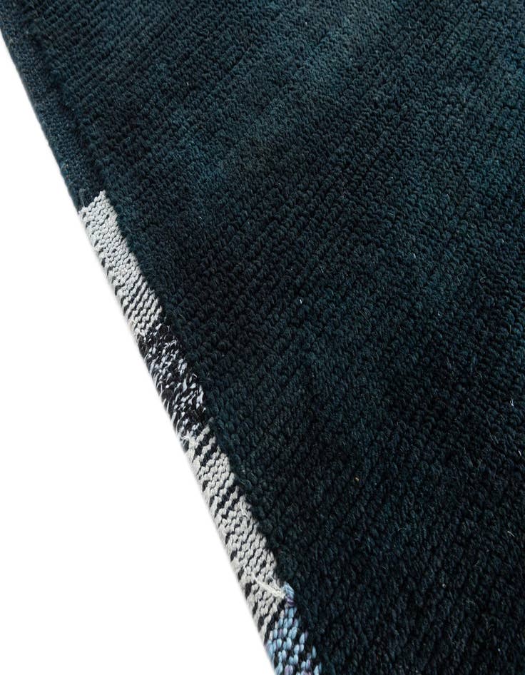 Detail image of 10' 6 x 14'  Hand Knotted Moroccan Wool Rug