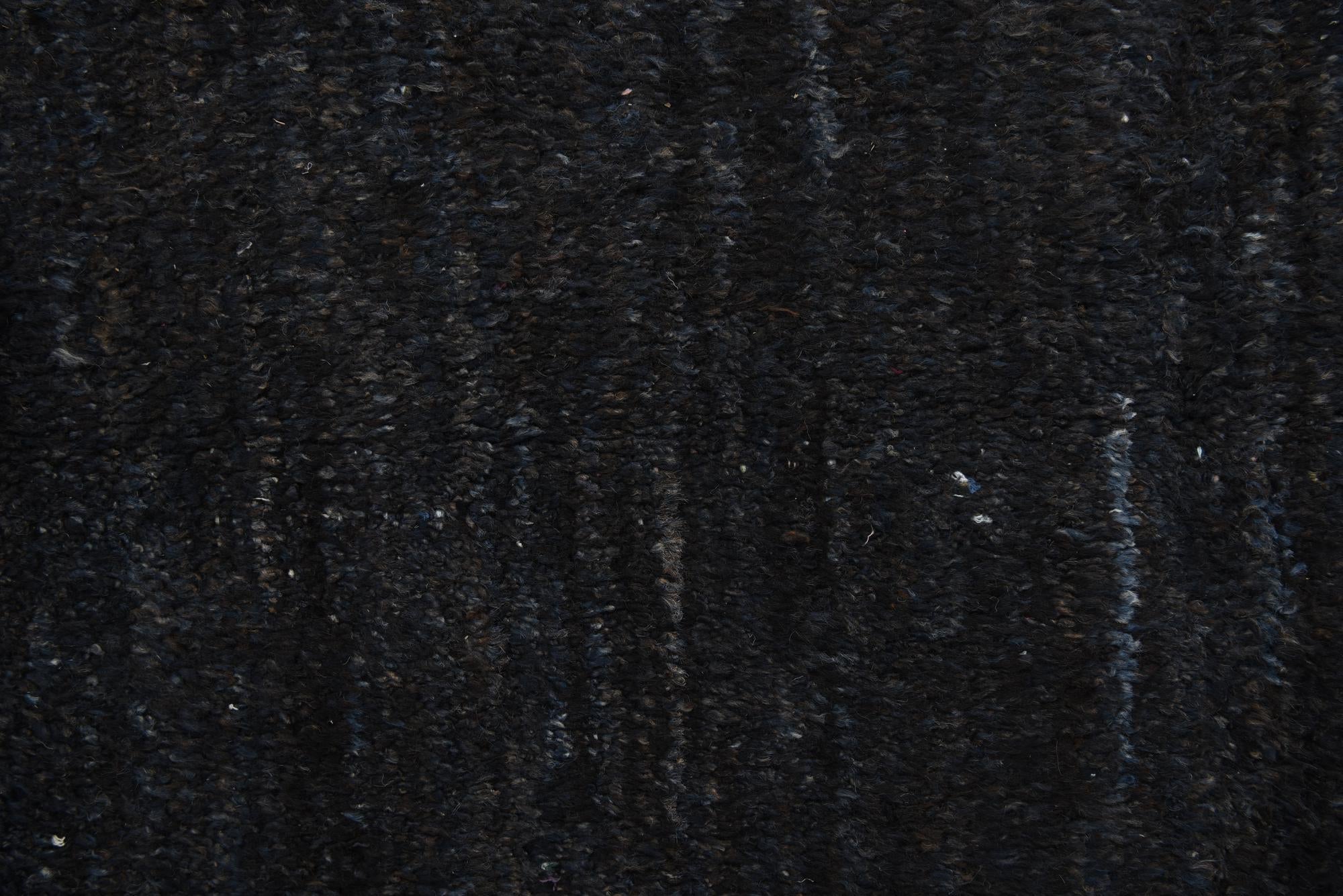 9' 2 x 12' 1 Hand Knotted Moroccan Wool Rug