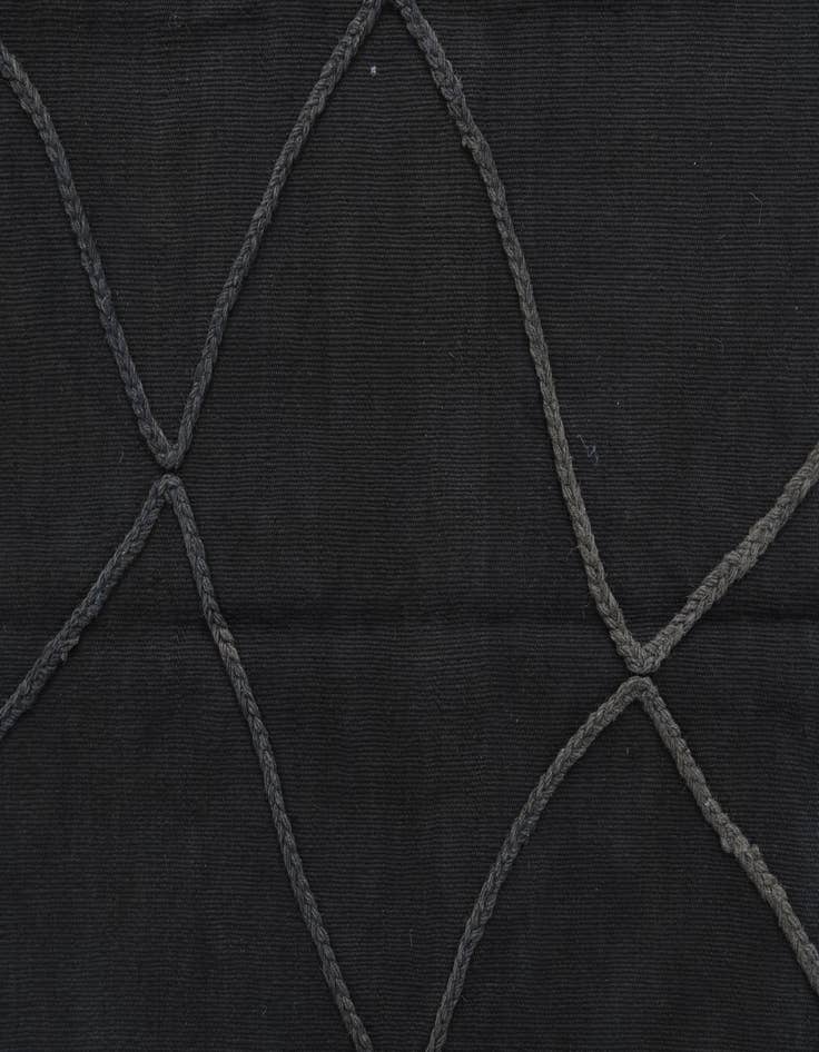 Detail image of 5' 7 x 7' 7  Hand Knotted Moroccan Wool Rug