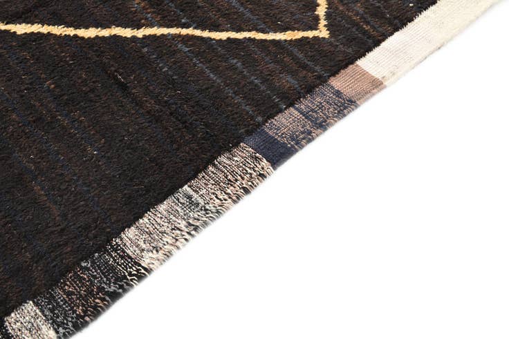 Detail image of 8' 5 x 10' Hand Knotted Moroccan Wool Rug