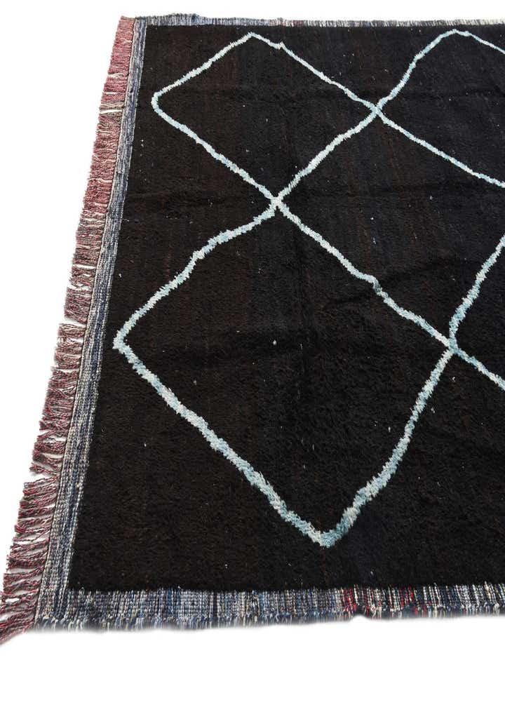 8' 2 x 10' 2 Hand Knotted Moroccan Wool Rug