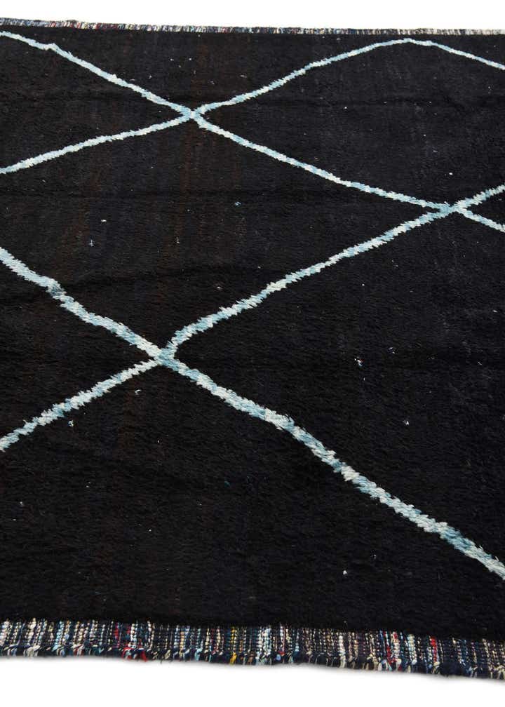 8' 2 x 10' 2 Hand Knotted Moroccan Wool Rug