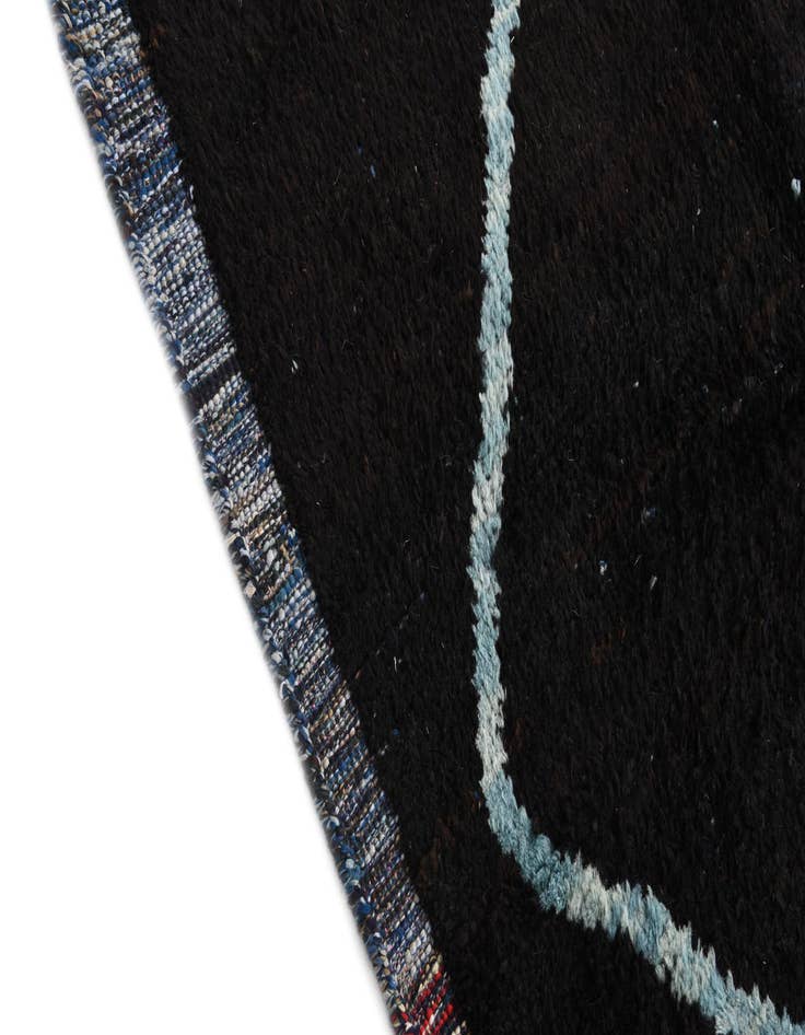 Detail image of 8' 2 x 10' 2  Hand Knotted Moroccan Wool Rug