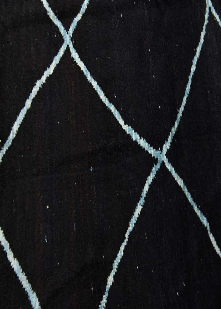 8' 2 x 10' 2 Hand Knotted Moroccan Wool Rug
