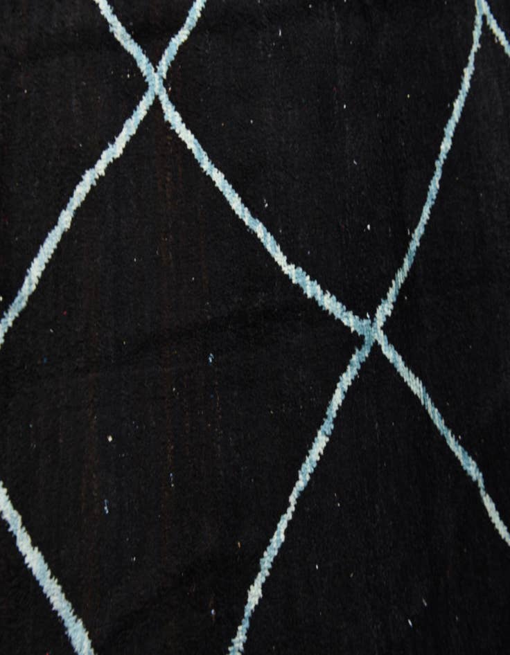 Detail image of 8' 2 x 10' 2  Hand Knotted Moroccan Wool Rug