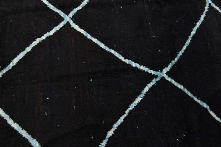 8' 2 x 10' 2 Hand Knotted Moroccan Wool Rug