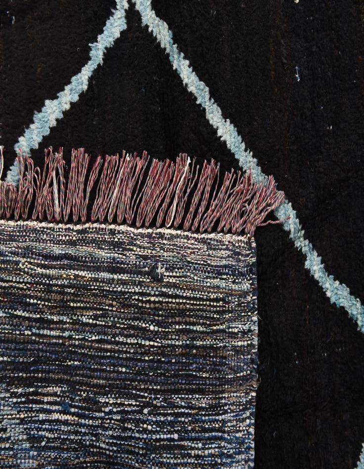 Detail image of 8' 2 x 10' 2  Hand Knotted Moroccan Wool Rug