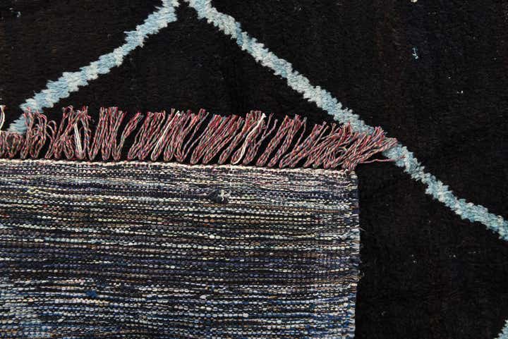 8' 2 x 10' 2 Hand Knotted Moroccan Wool Rug