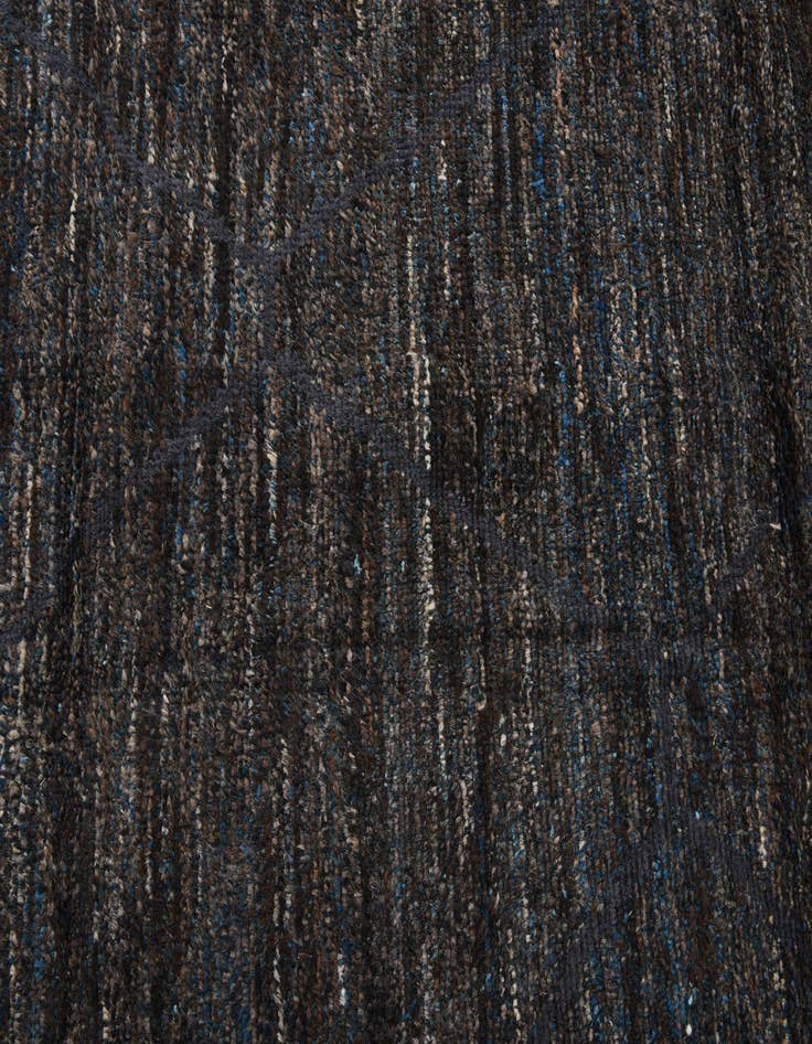 Detail image of 9' 1 x 12' 5  Hand Knotted Moroccan Wool Rug