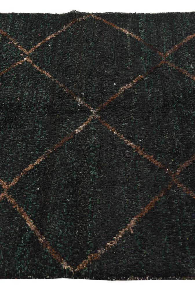 4' 4 x 6' 7 Hand Knotted Moroccan Wool Rug