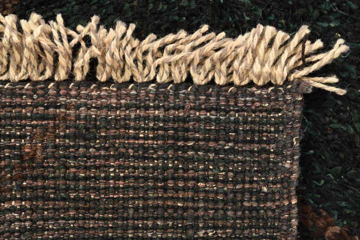 4' 4 x 6' 7 Hand Knotted Moroccan Wool Rug