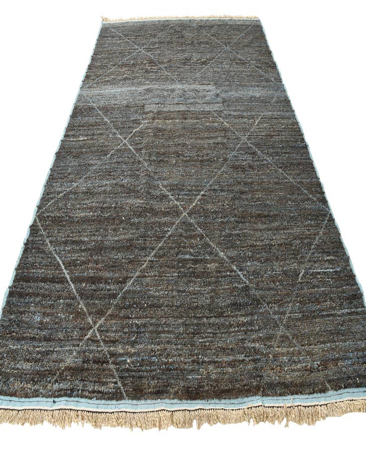 Detail image of 9' 2 x 12' 9  Hand Knotted Moroccan Wool Rug