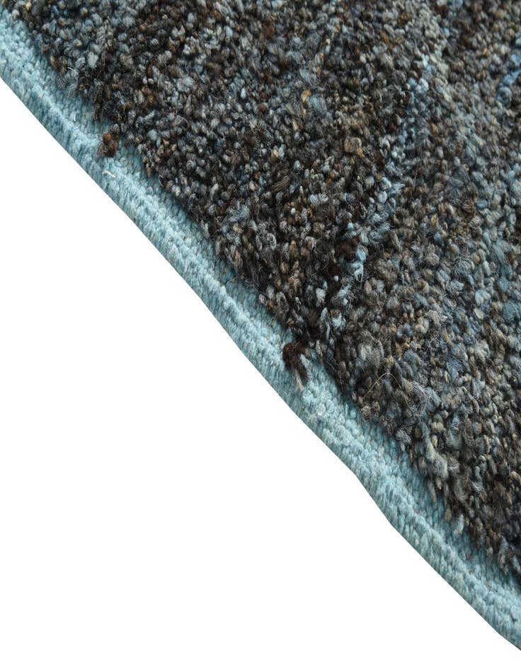 Detail image of 9' 2 x 12' 9  Hand Knotted Moroccan Wool Rug