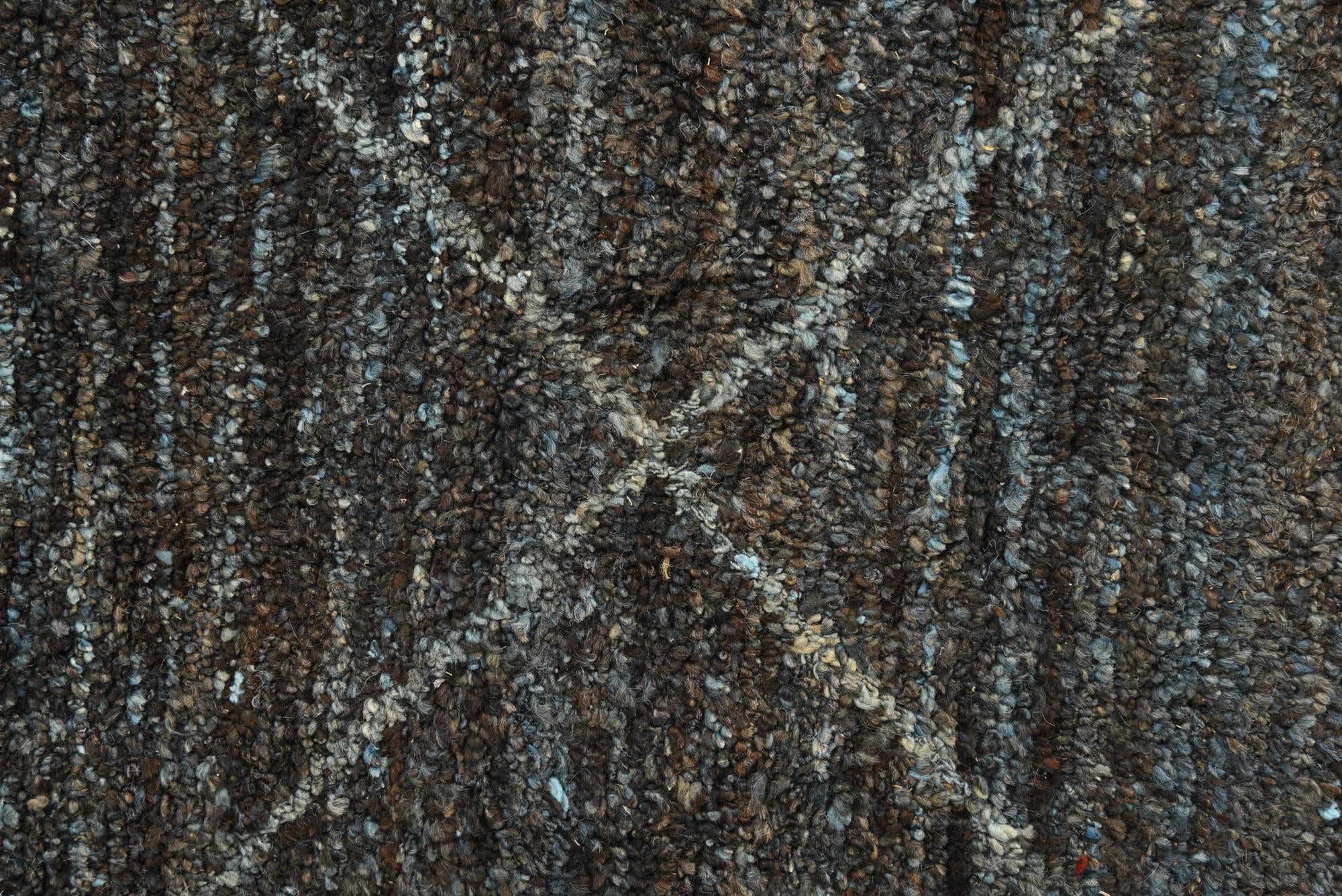 9' 2 x 12' 9 Hand Knotted Moroccan Wool Rug
