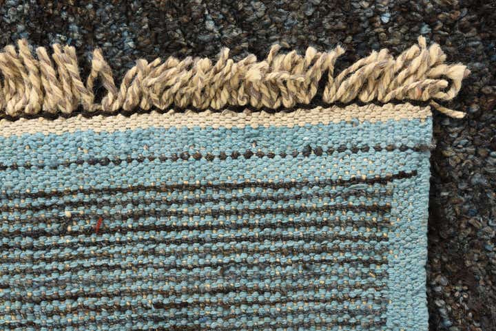 9' 2 x 12' 9 Hand Knotted Moroccan Wool Rug