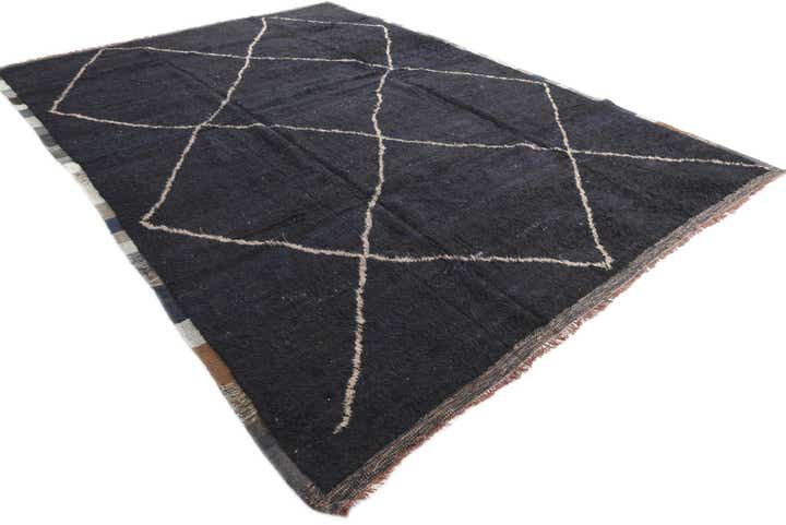 10' 3 x 14' Hand Knotted Moroccan Wool Rug