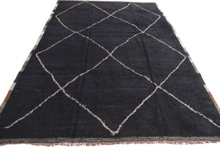 10' 3 x 14' Hand Knotted Moroccan Wool Rug