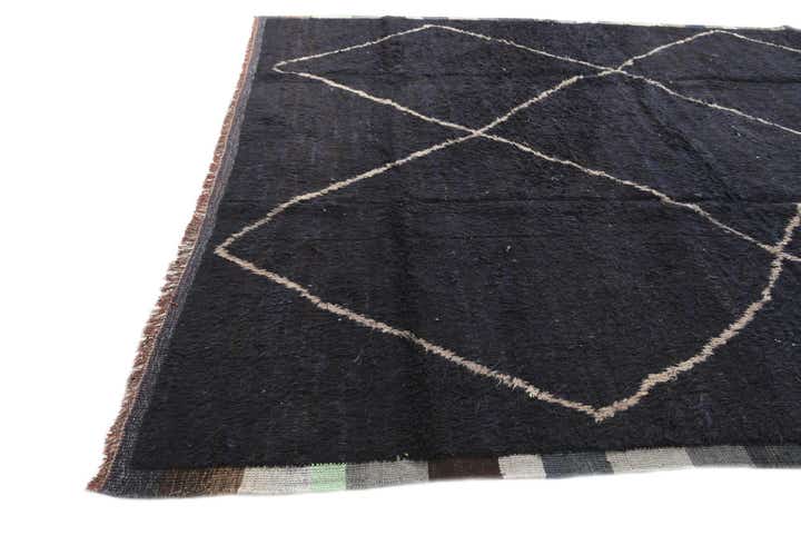 10' 3 x 14' Hand Knotted Moroccan Wool Rug
