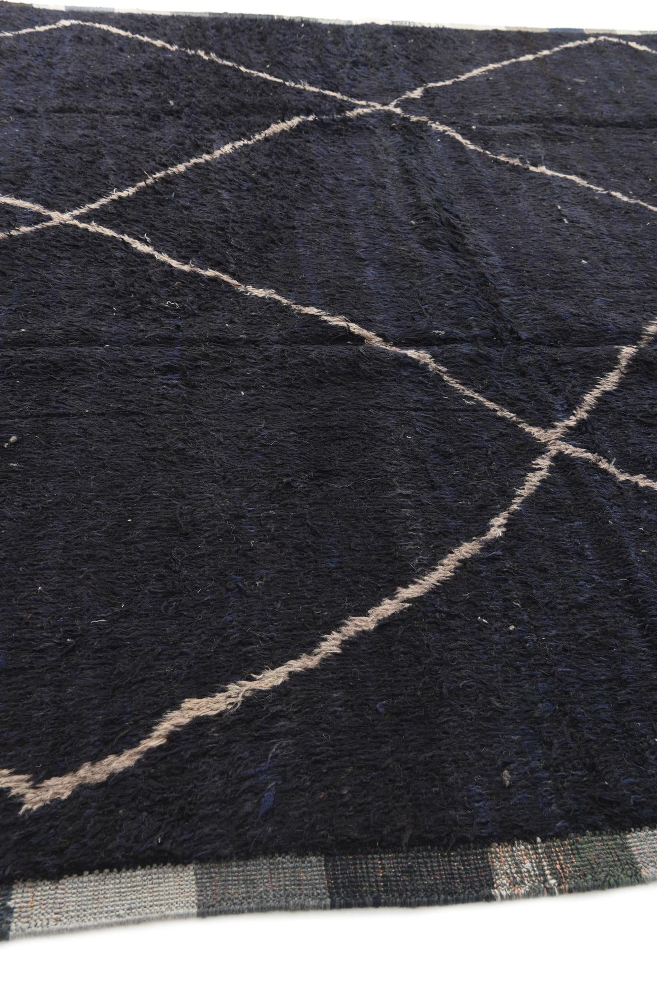 10' 3 x 14' Hand Knotted Moroccan Wool Rug