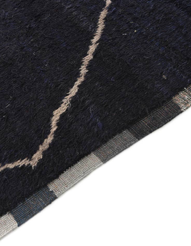 Detail image of 10' 3 x 14'  Hand Knotted Moroccan Wool Rug