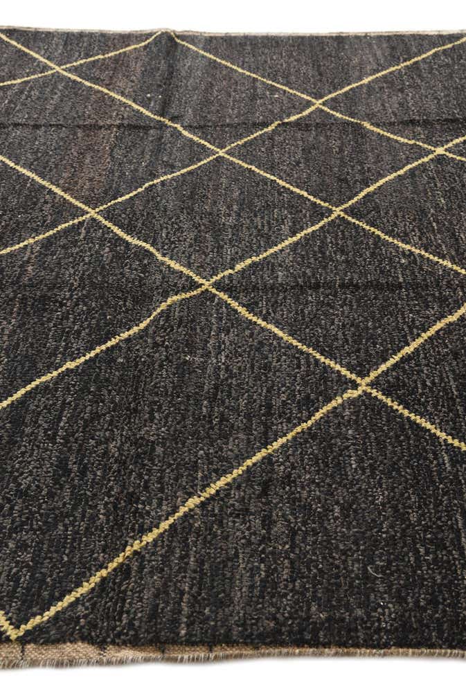 8' x 10' Hand Knotted Moroccan Wool Rug