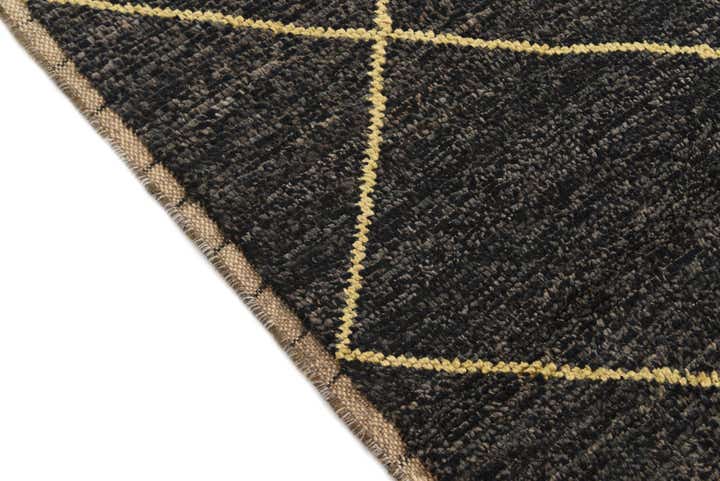 8' x 10' Hand Knotted Moroccan Wool Rug