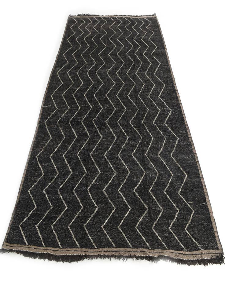 Detail image of 9' x 12' 9  Hand Knotted Moroccan Wool Rug