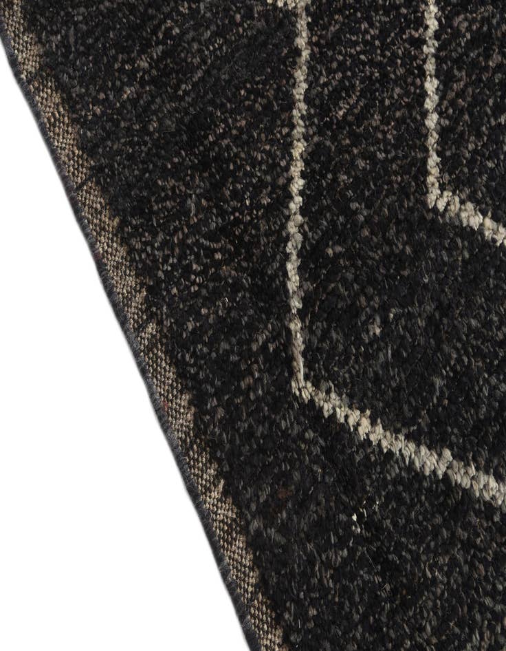 Detail image of 9' x 12' 9  Hand Knotted Moroccan Wool Rug