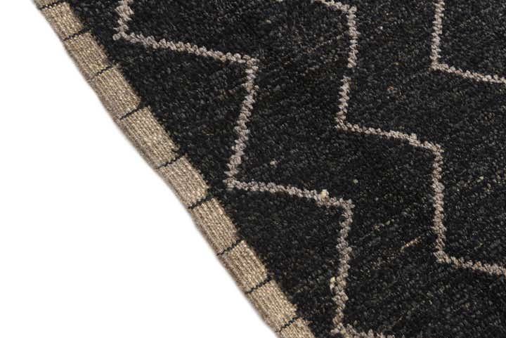 9' 2 x 12' 5 Hand Knotted Moroccan Wool Rug