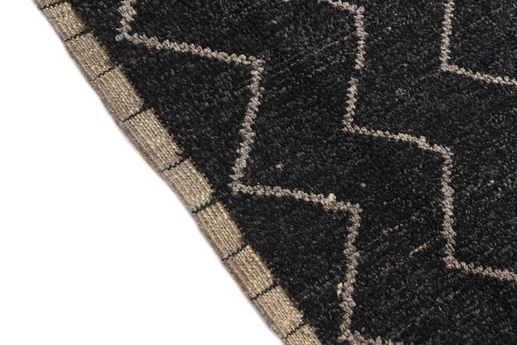 Detail image of 9' 2 x 12' 5 Hand Knotted Moroccan Wool Rug