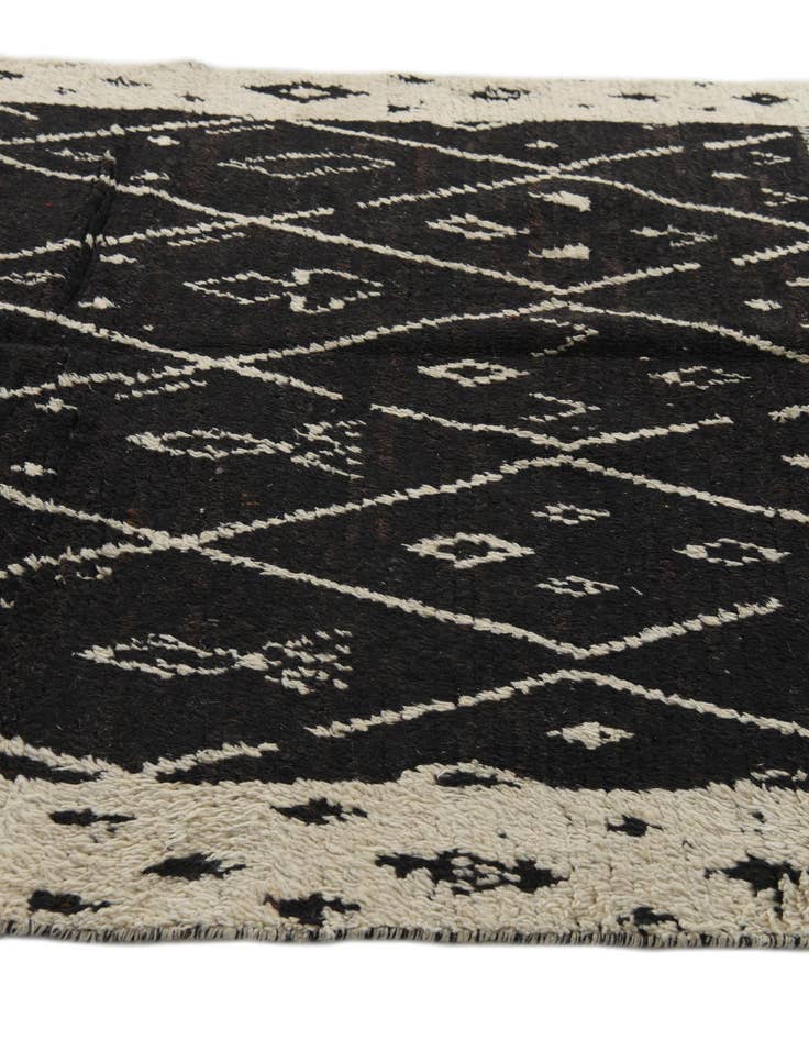Detail image of 5' 3 x 8' 3  Hand Knotted Moroccan Wool Rug