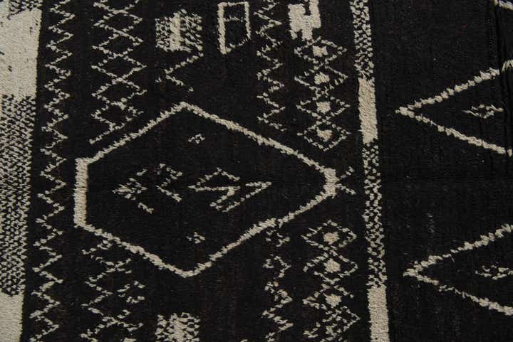 5' 3 x 8' 3 Hand Knotted Moroccan Wool Rug