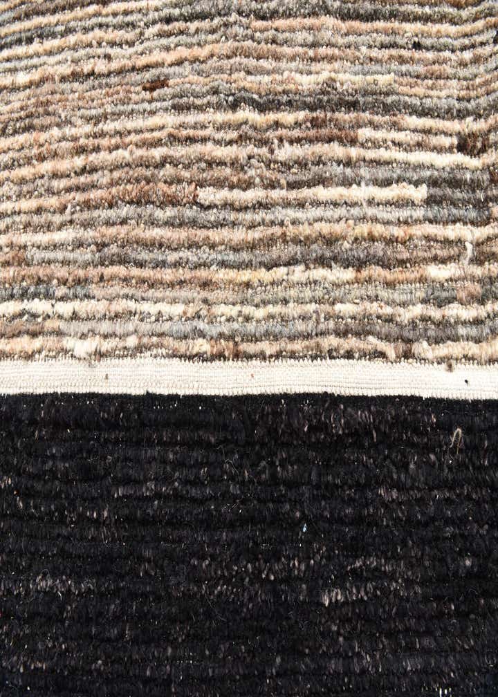 7' 2 x 10' 4 Hand Knotted Moroccan Wool Rug